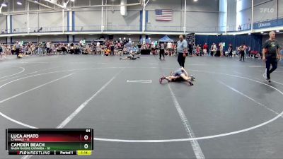 64 lbs Round 2 (4 Team) - Luca Amato, CTWHALE vs Camden Beach, Ragin Raisins Catawba