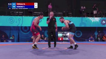 92 kg 1/4 Final - Beibarys Yergali, Kazakhstan vs Yehor Horokh, Ukraine