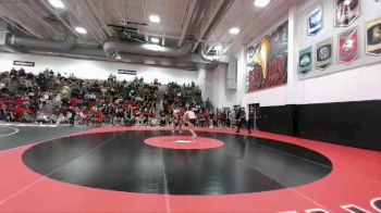 155 lbs Champ. Round 3 - Claris McCoy, Central-GJ vs Clara Denton-Baleztena, Central-GJ