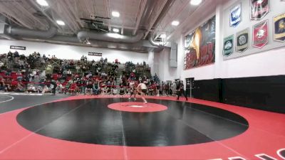 155 lbs Champ. Round 3 - Claris McCoy, Central-GJ vs Clara Denton-Baleztena, Central-GJ