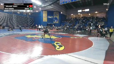 132 lbs Cons. Round 4 - William Yordy, Gettysburg vs Shai Sabag, Germantown Academy