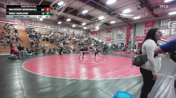 125 lbs Cons. Semi - Emily Marlowe, Lincoln vs Mackenzie Mendenhall, Corona