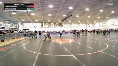 124 lbs Round Of 32 - Landon Wilcox, Otter Valley Brandon vs Darian Mateo, Krazy Monkey WC