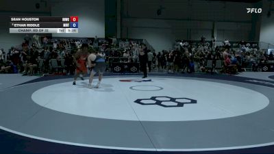79 kg Champ. Rd Of 32 - Sean Houston, Backyard Bullies Wrestling Club vs Ethan Riddle, Minnesota - RTC