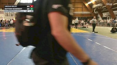 145 lbs Quarterfinal - Lincoln Kelley, Impact Wrestling Academy vs Matthew Mcdermott, Smithtown East