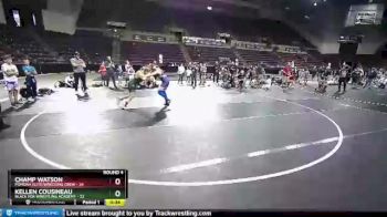 117 lbs Round 4 (10 Team) - Kellen Cousineau, Black Fox Wrestling Academy vs Champ Watson, Pomona Elite/Wrecking Crew