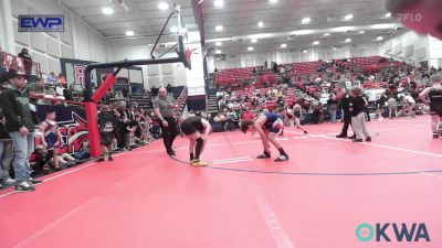 90 lbs Rr Rnd 1 - Brooks Grose, Ponca City Wildcat Wrestling vs Talon Peterpaul, Edmond Huskies 11u