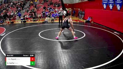 152 lbs Cons. Round 4 - Hunter Pepiot, Southmoreland Hs vs Austin Saffer, Indian Land