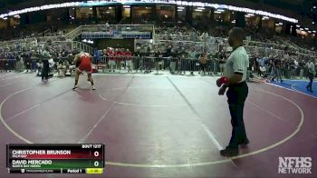 1A 220 lbs Quarterfinal - David Mercado, North Bay Haven vs Christopher Brunson, Palm Bay