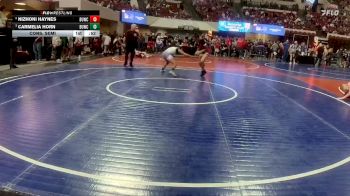 145 lbs Cons. Semi - Nizhoni Haynes, Mountain Man vs Carmelia Horn, Remnant Wrestling Club