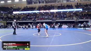 120G Semifinal - Della Churchill, Wrangell Wolves vs Lillie Vansiegman, Palmer High School