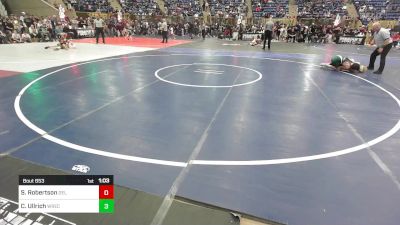 95 lbs Round Of 32 - Shane Robertson, Del Norte vs Caden Ullrich, Wrecking Crew