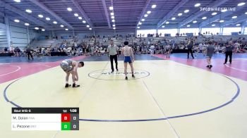 106 lbs Rr Rnd 2 - Matthew Dolan, Felix Wrestling Academy vs Leo Pezone, Grit Alliance