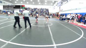 190 lbs Champ. Round 2 - Estefany Caballero, Orange vs Kristina Blanco, Arroyo