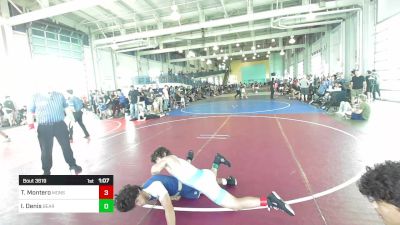 120 lbs Round Of 16 - Troy Montero, Monster Garage vs Israel Denis, Bear Wr Ac