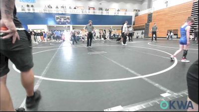 55 lbs Consi Of 4 - Chance Chill, Perry Wrestling Academy vs Tre Hartfield 4, OKC Saints Wrestling