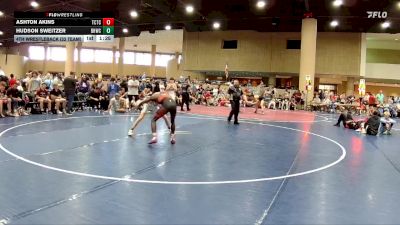 113 lbs 4th Wrestleback (32 Team) - Ashton Akins, The Colliseum Training Center vs Hudson Sweitzer, VSUS Athletics RTC