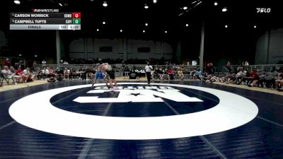 165 lbs Final - Carson Worrick, Combat vs Campbell Tufts, Capital City