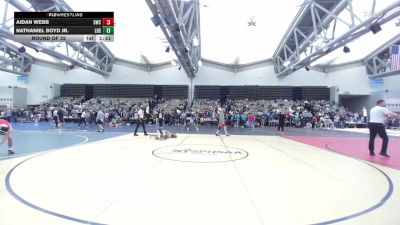 128-H lbs Round Of 32 - Aidan Webb, Streaks Wrestling Club vs Nathaniel Boyd Jr., Lyndhurst