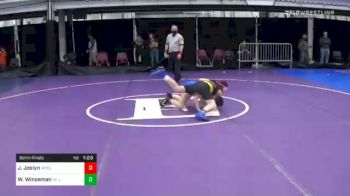 111 lbs Semifinal - Jordan Joslyn, Wrcl vs Waylan Winseman, Hf-l