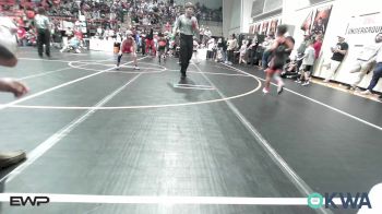 73 lbs Quarterfinal - Kendall Dean, Morris Wrestling Association vs Bentley Hughart, Raw Wrestling Club