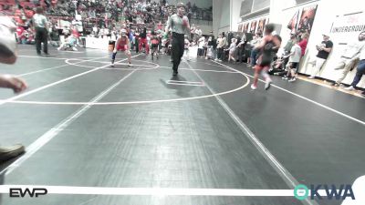 73 lbs Quarterfinal - Kendall Dean, Morris Wrestling Association vs Bentley Hughart, Raw Wrestling Club