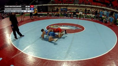 145 lbs Todd Whitescarver, Montana 2 HS Boys vs Jackson Gundersen, Oregon 2 HS Boys
