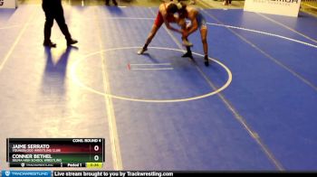 132 lbs Cons. Round 4 - Jaime Serrato, Youngblood Wrestling Club vs Conner Bethel, Selma High School Wrestling