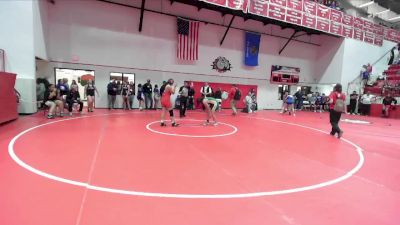 JH 155 lbs Cons. Round 2 - Jade Martinez, DEL CITY JH vs Aubrey Cervantes, Macarthur JH