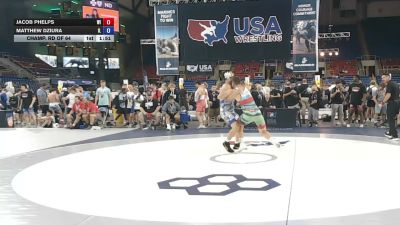 190 lbs Champ. Rd Of 64 - Jacob Phelps, Wisconsin vs Matthew Dziura, Illinois