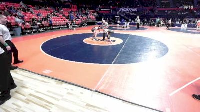 3A 132 lbs Cons. Round 1 - Brayden Manning, Normal (Community) vs Ryan Hanson, McHenry