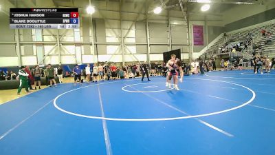 165 lbs 3rd Place Match - Joshua Hanson, Reality Sports Wrestling Club vs Blake Doolittle, Spokane Wrestling