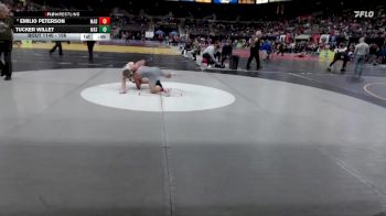 106 lbs Cons. Round 4 - Tucker Willet, Wasatch Utah vs Emilio Peterson, Madison