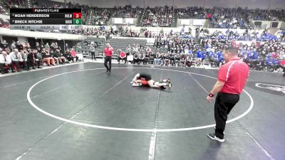 144 lbs Breck Ritchie, Kaukauna vs Noah Henderson, Holmen