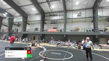 65 lbs Consolation - Mowgli Krull, McKenzie River Mat Club vs Hunter Bates, Aniciete TC