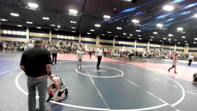 77 lbs Consolation - Braden Thompson, Colorado Outlaws vs Kingston Judd, Grindhouse WC