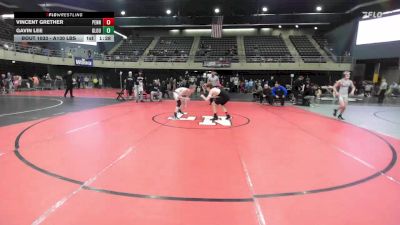 Round Of 32 - Vincent Grether, Pennsville Township vs Gavin Lee, Gloucester City