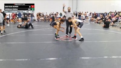113 lbs Round 5 (6 Team) - Greyson Boner, Dayton Bandits vs Germaia Ewida, Blackman Wrestling Club