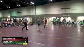 106 lbs Round 4 (6 Team) - Logan Borcsane, Bandits vs Jayden Jewell, Franklin Blue