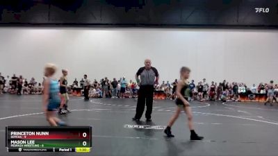 67 lbs Round 7 (10 Team) - Princeton Nunn, Gotcha vs Mason Lee, Pedraza Wrestling