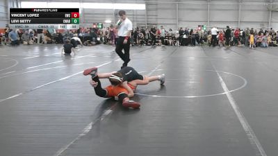 120 lbs Round 3 (6 Team) - Vincent Lopez, Empyre WC vs Levi Setty, Contenders WA Blue