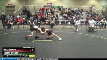 64 lbs Cons. Round 2 - Nico Distasio, Region Wrestling Academy vs Albert Canales, Contenders Wrestling Academy