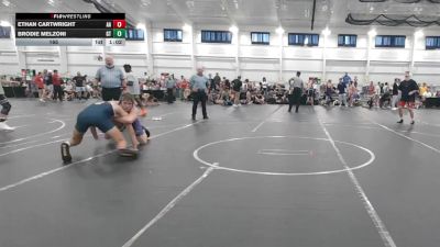 165 lbs Round 3 (6 Team) - Brodie Melzoni, Garnett Trained vs Ethan Cartwright, All American