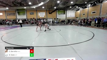 120 lbs Round Of 16 - Dominic Barrella, Ridgefield vs Braedon Goes, Saint John's Prep