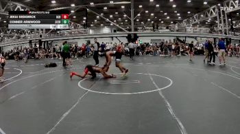 120 lbs Round 3 (8 Team) - Conner Armwood, Team 302 Blue vs Jekai Sedgwick, North Carolina Black