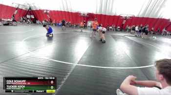 152-153 B Round 3 - Cole Schauff, Iowa Grant/Highland vs Tucker Koch, Mora Mustangs