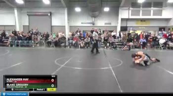 100 lbs Round 5 (6 Team) - Blake Gregory, Virginia Predator vs Alexander May, NCWAY