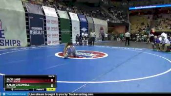 126 lbs Champ. Round 1 - Jack Lage, Helias Catholic vs Kaleb Caldwell, Hallsville