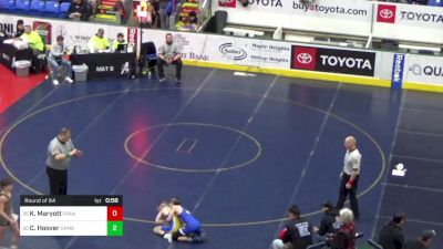 103 lbs Round Of 64 - Keller Maryott, Franklin Regional vs Colton Hoover, Cambridge Springs