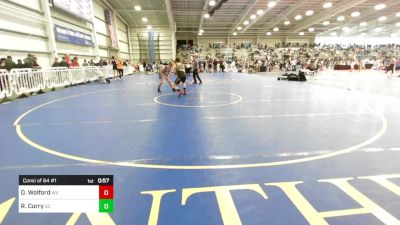 145 lbs Consi Of 64 #1 - Owen Wolford, WV vs RC Curry, SC